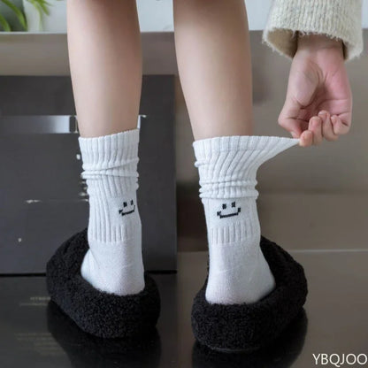Calcetines de tripulación, paquete de 5 unidades, colores sólidos variados, tejido de poliéster, talla única, unisex