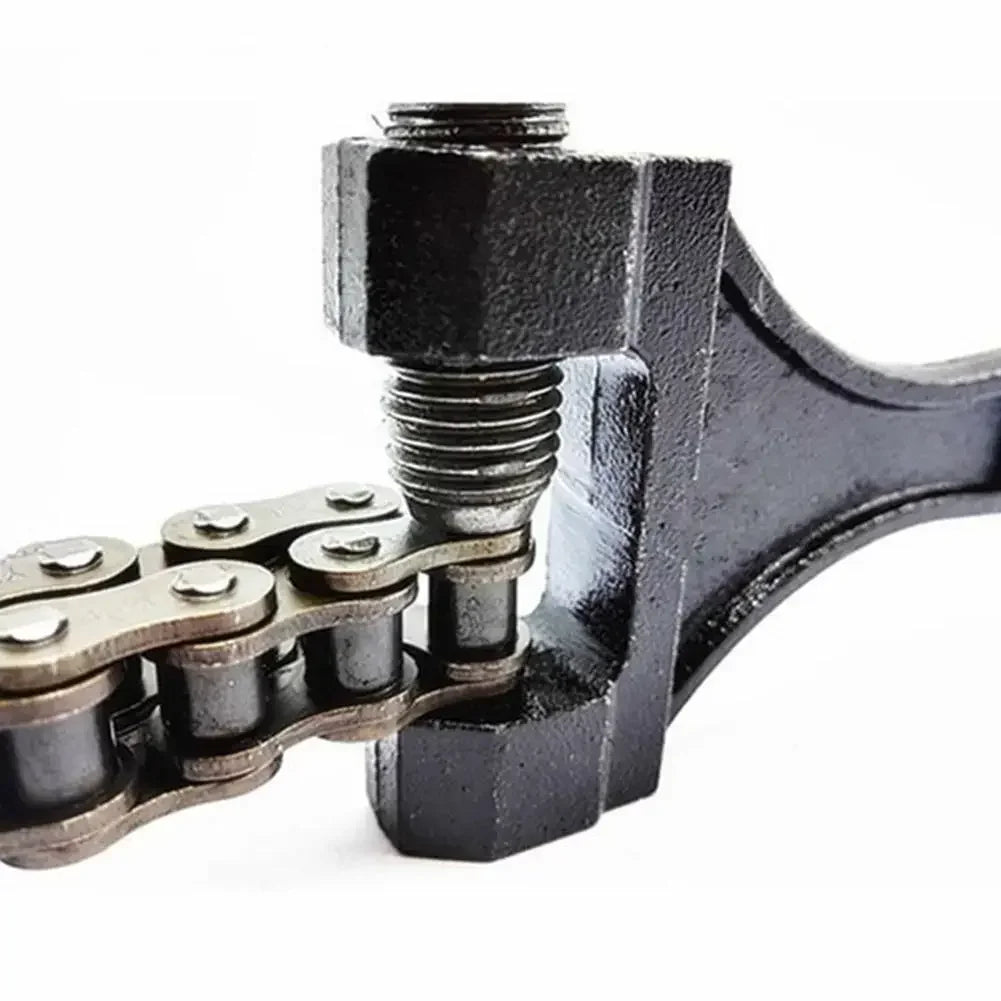 Motorcycle Chain Breaker & Link Splitter Tool Universal 420-530 Carbon Steel