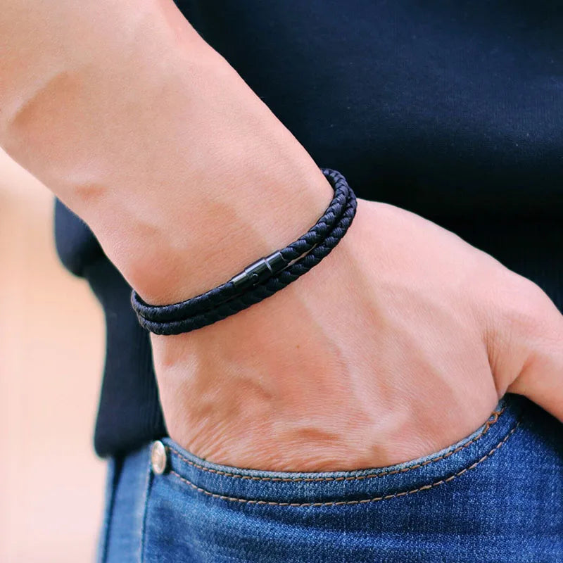 Noter Grade A Keel Rope Bracelet Man Double Layer Outdoor Survival Camping Braclet Friendship Braslet Gift For Boyfriend Pulsera deideas