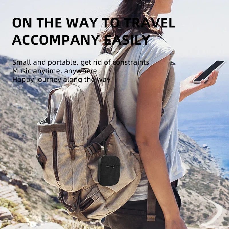Speaker Waterproof Shockproof Outdoor Backpack Bike