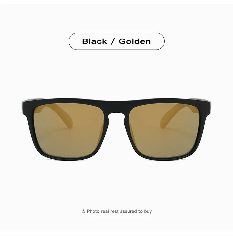 Wraparound Polarized Sport Sunglasses - UV400, TAC Lens, 63mm, Case Included, 10 Colors