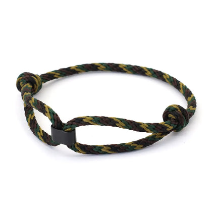 6 Colors Handmade Ethnic Rope Bracelet For Men Women Adjustable Outdoor Sports Motorcycle Accessories Homme Pulsera Cuerda Joias deideas