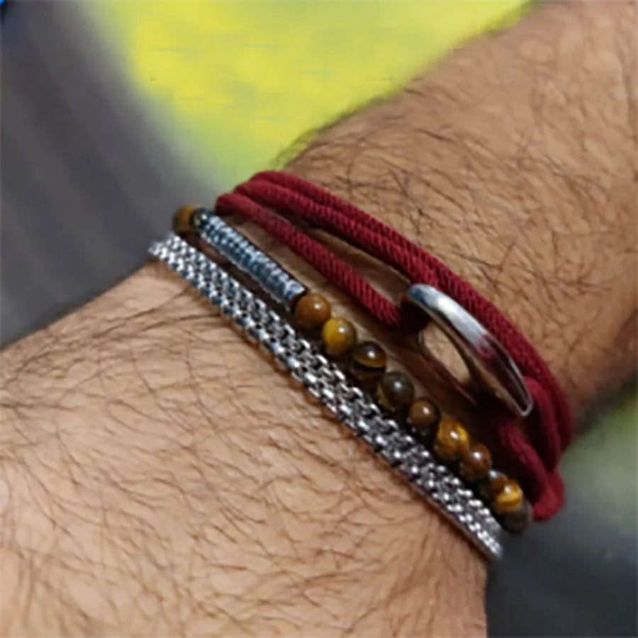 Spectrum - Double Layer Charm Bracelet 10 Colors