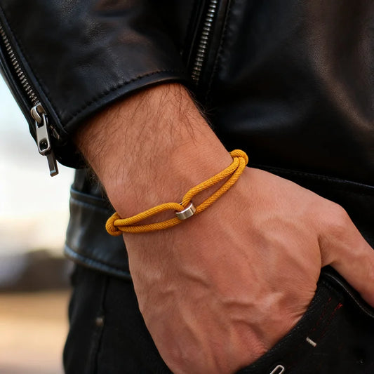 Woven Cord Bracelet – Adjustable Minimalist Style