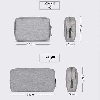 Digital Travel Organizer Case – Headphones & Accessories Storage