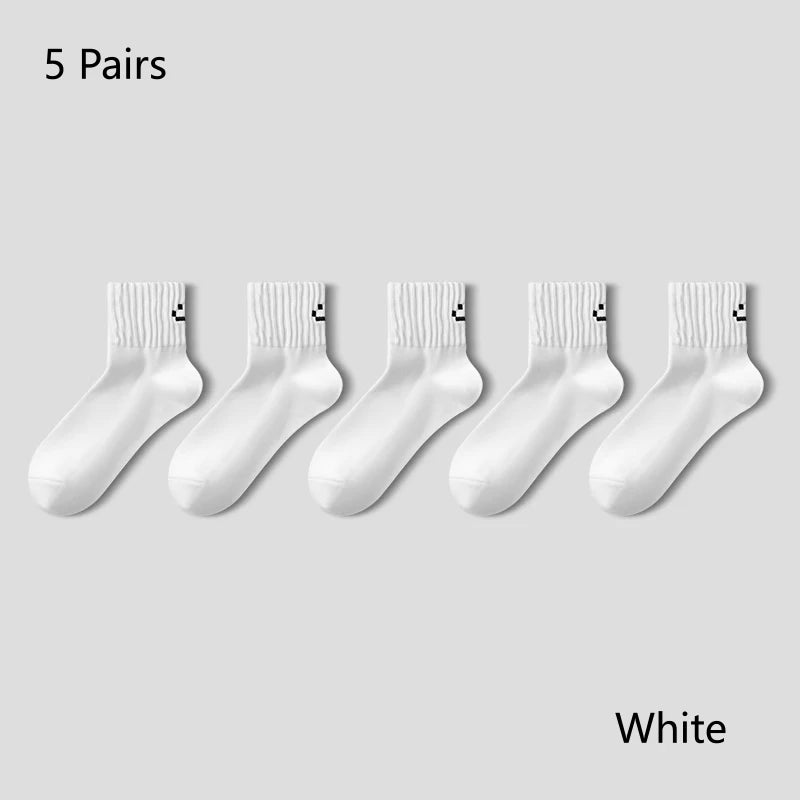 Breathable Cushioned Crew Socks Men’s Athletic & Cycling Performance Socks