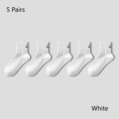 Breathable Cushioned Crew Socks Men’s Athletic & Cycling Performance Socks
