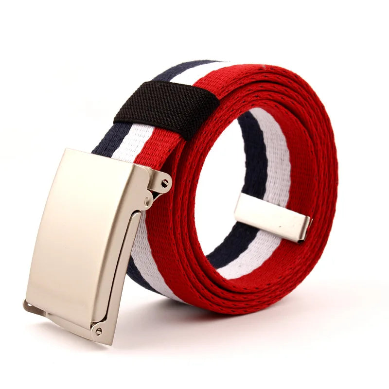 Spectrum - Rainbow Canvas Belt Unisex