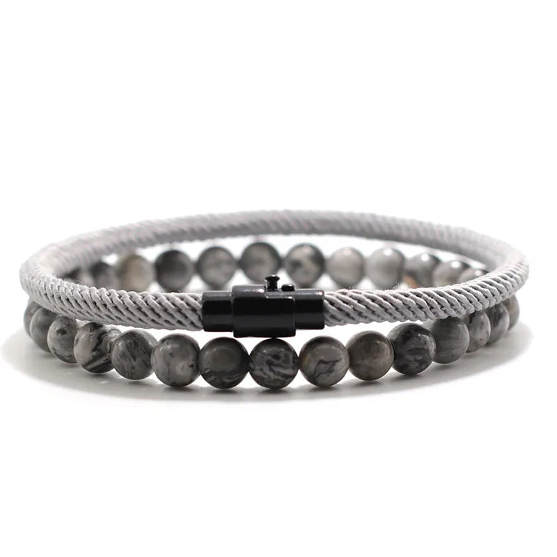 Onyx Tiger Balance Bracelet