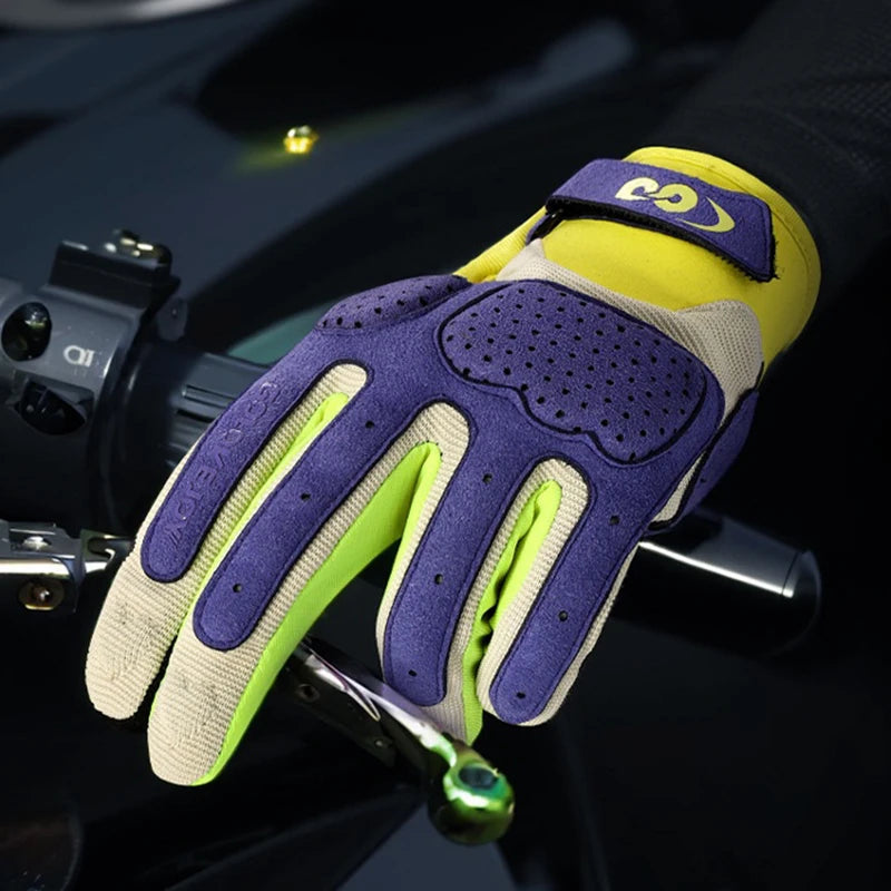 Unisex Touchscreen Full-Finger Cycling Gloves