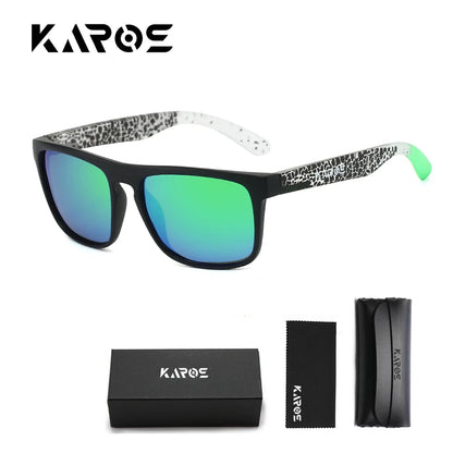 Wraparound Polarized Sport Sunglasses - UV400, TAC Lens, 63mm, Case Included, 10 Colors