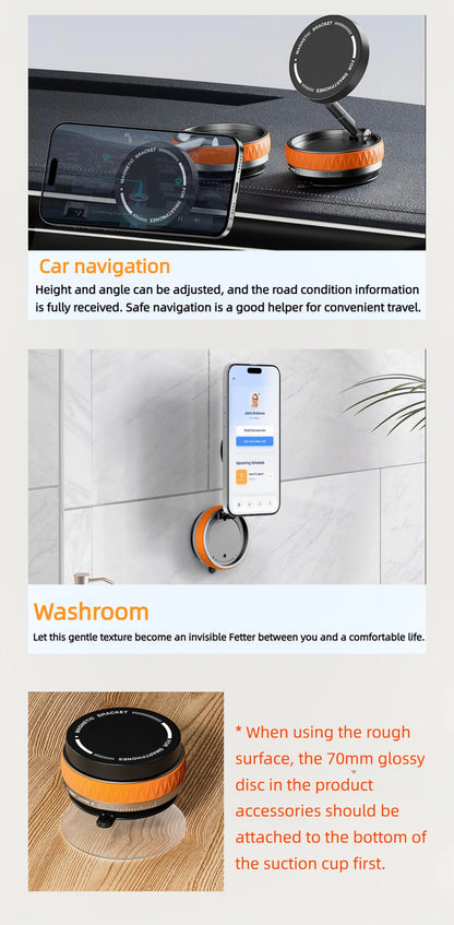 MagSafe Car Phone Holder 360° - Universal Mount for iPhone 17/16/15/14