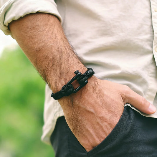 New Rope Bracelet Men Detachable Buckle Nautical Wrap Braclet Grade A 4mm Thread Outdoor Sports Fabric Braslet Armband Herren deideas