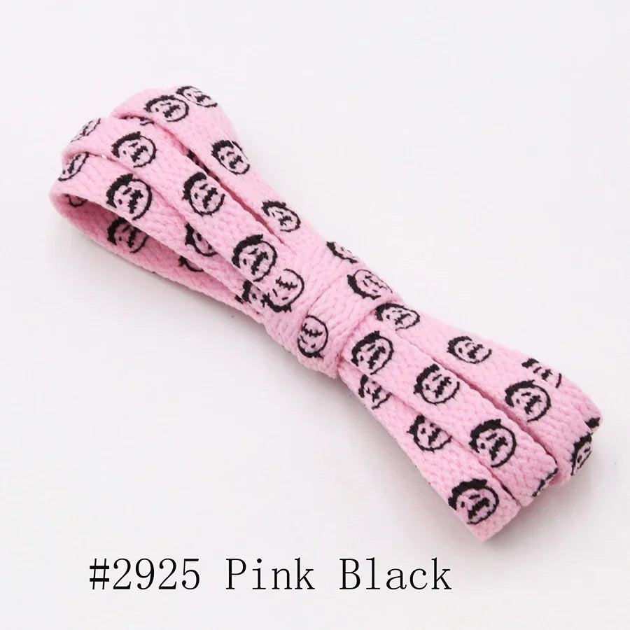 Bandana Graphic Flat Shoelaces, 70–200 cm