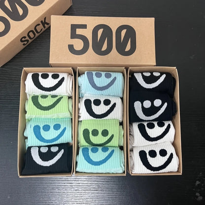 Smile - Happy Face Socks 4 Pairs