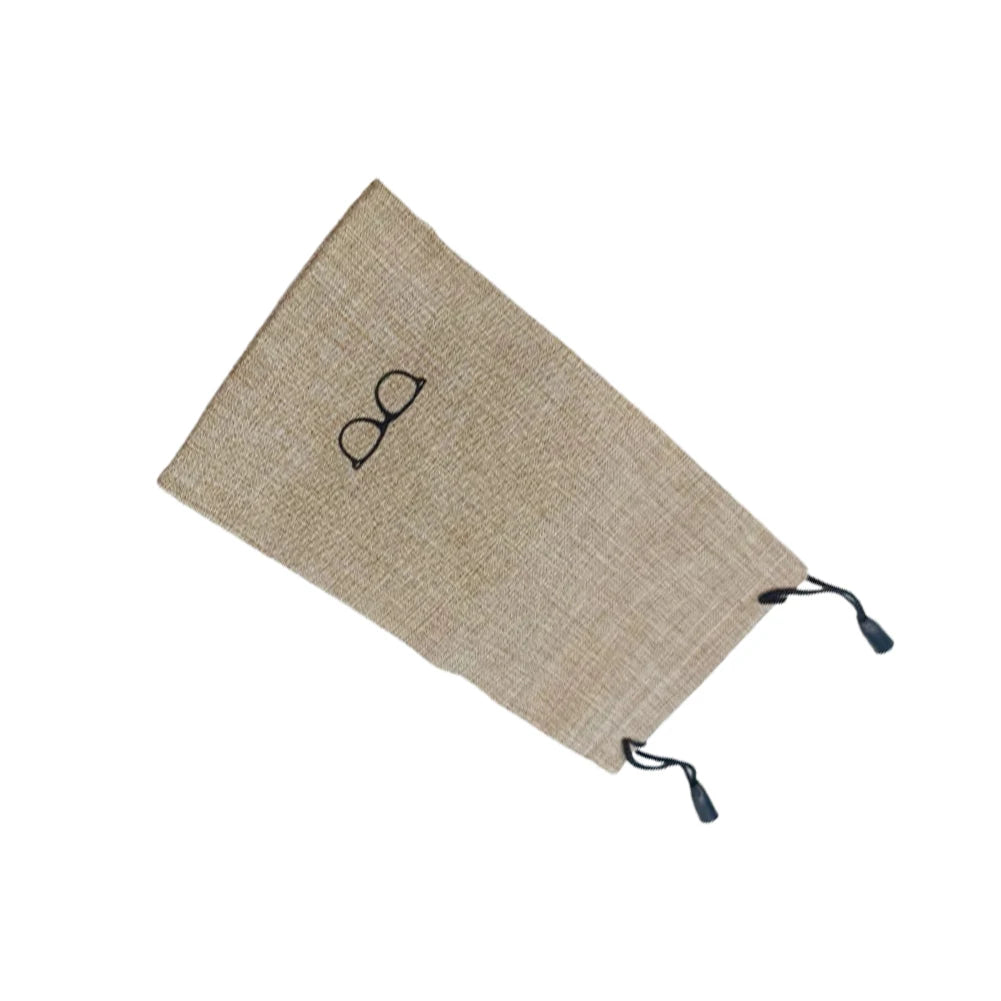 Bolsa de lino con cordón 18x9cm - Joyería y Embalaje de Regalo, 7 Colores