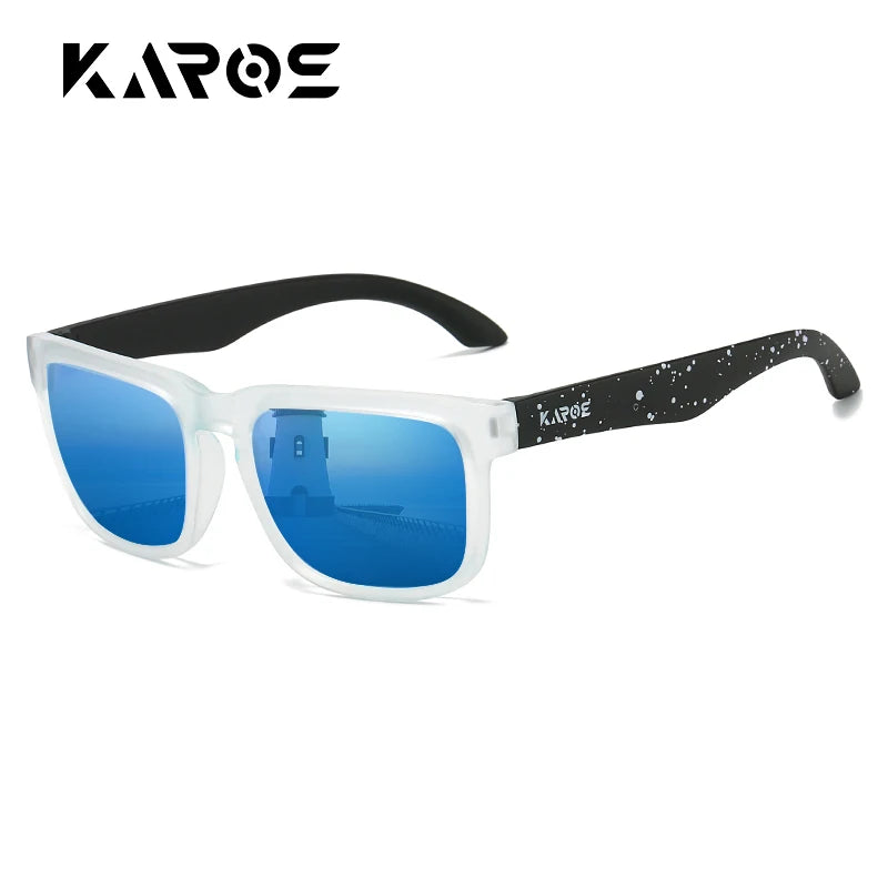 Gafas de sol deportivas envolventes - Polarizadas UV400, lente TAC, 63,5mm, 6 colores