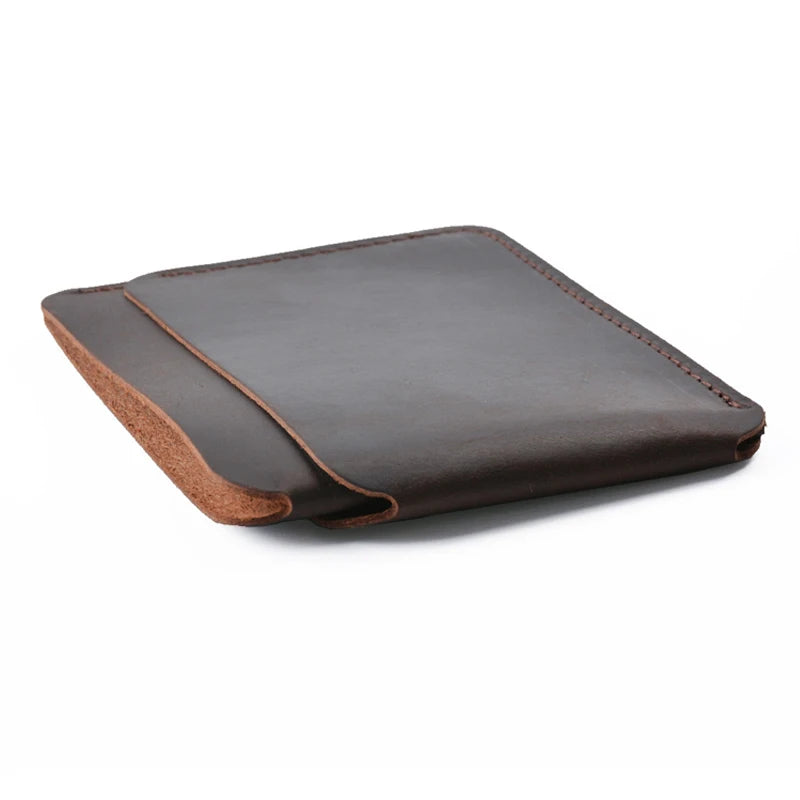 VaultSlim — Genuine Leather Card Holder with RFID Shield