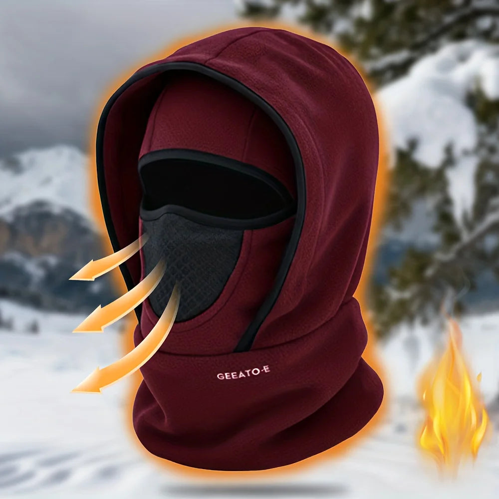 Winter Multi-Way Balaclava Hat, Neck Gaiter & Face Cover