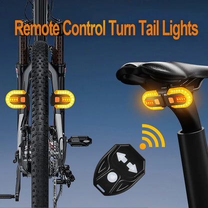 SmartBike LED Taillight Smart LED rear light with turn signal and remote control