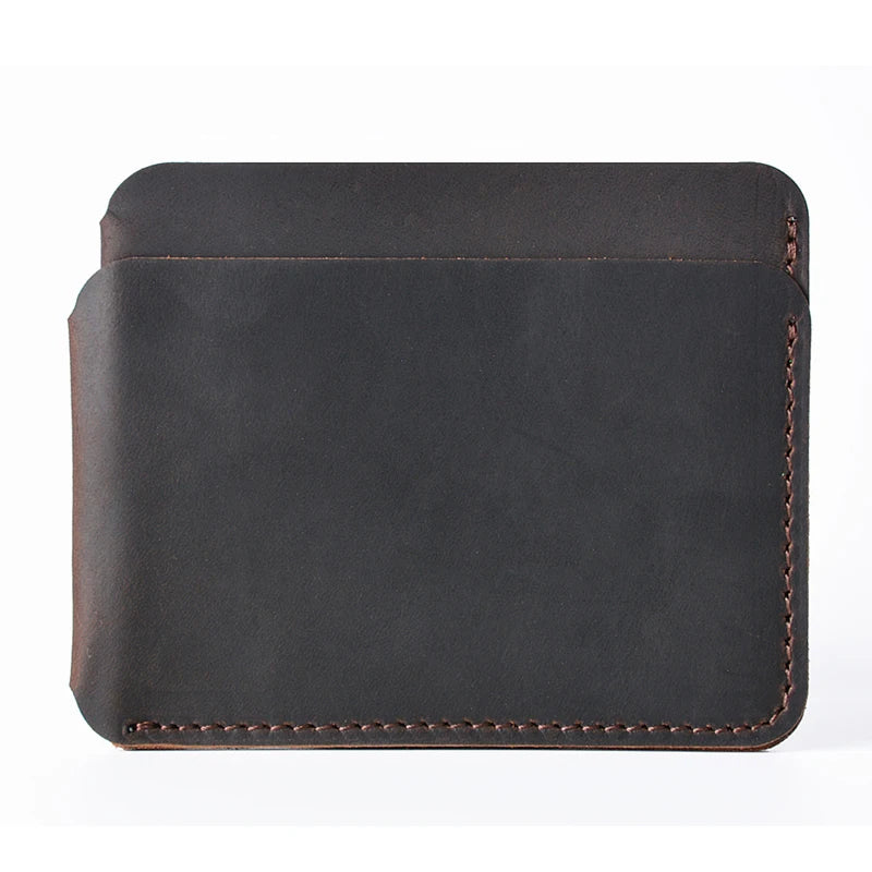 VaultSlim — Genuine Leather Card Holder with RFID Shield