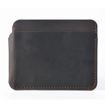 VaultSlim — Genuine Leather Card Holder with RFID Shield