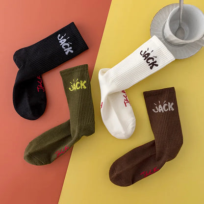 Unisex Cotton Sports Socks – Cycling, Skateboarding & Basketball