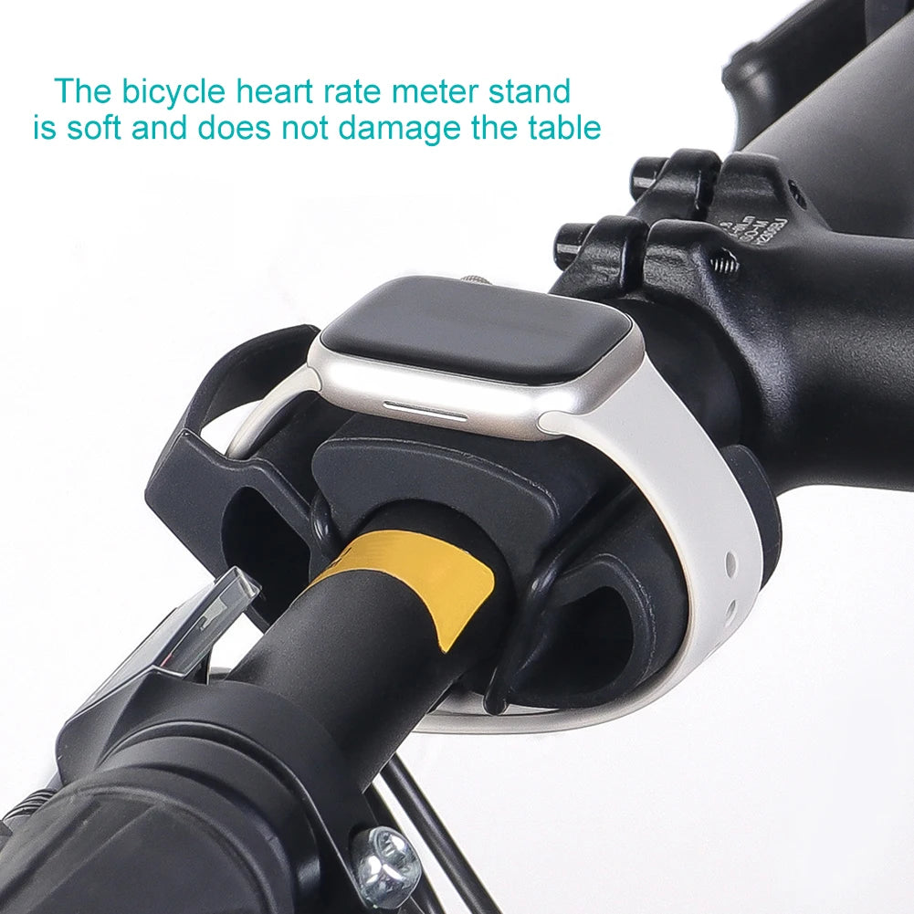 Soporte de silicona para reloj de bicicleta - Soporte universal para manillar, 22-35mm, compatible con smartwatch