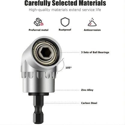 Angle Plug Adapter - Unscrew Extension for Various Devices
