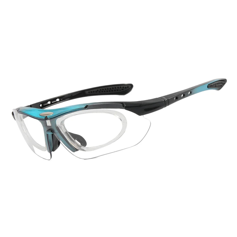 Photochromic Cycling Sunglasses - UV400, 152mm Wide, CE Certified, With/Without Case