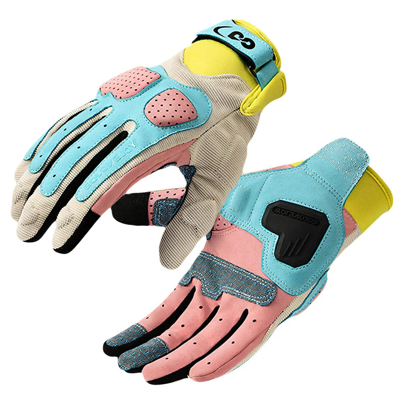 Unisex Touchscreen Full-Finger Cycling Gloves