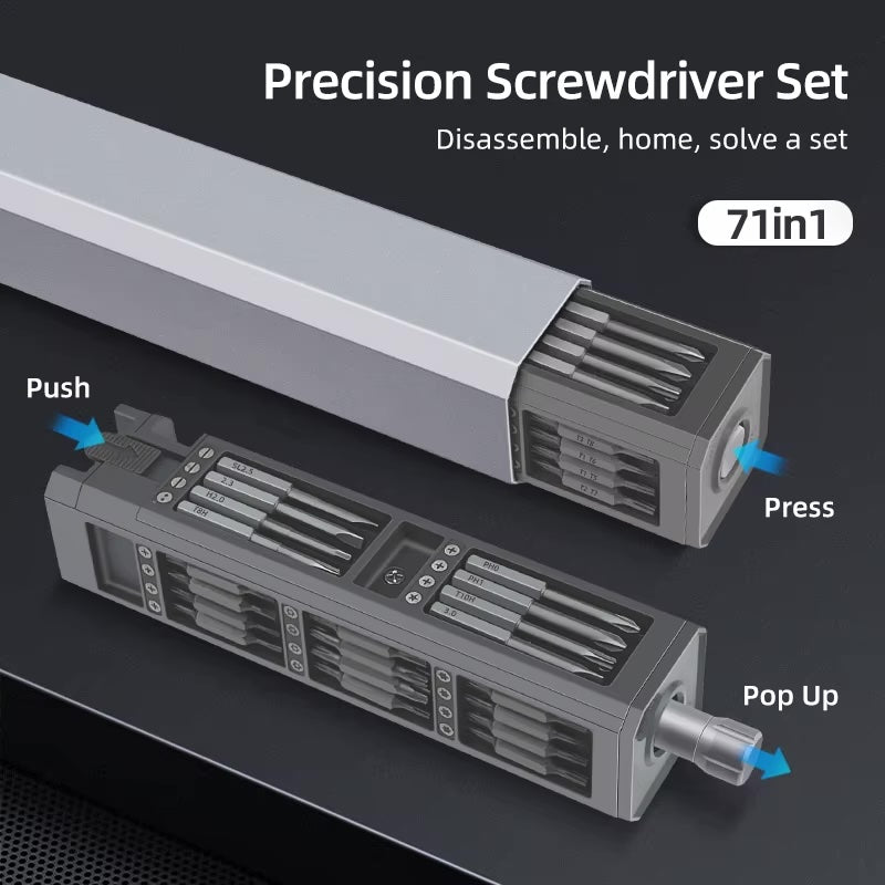 Torx Hex Phillips Precision Screwdriver Set Magnetic Screwdriver