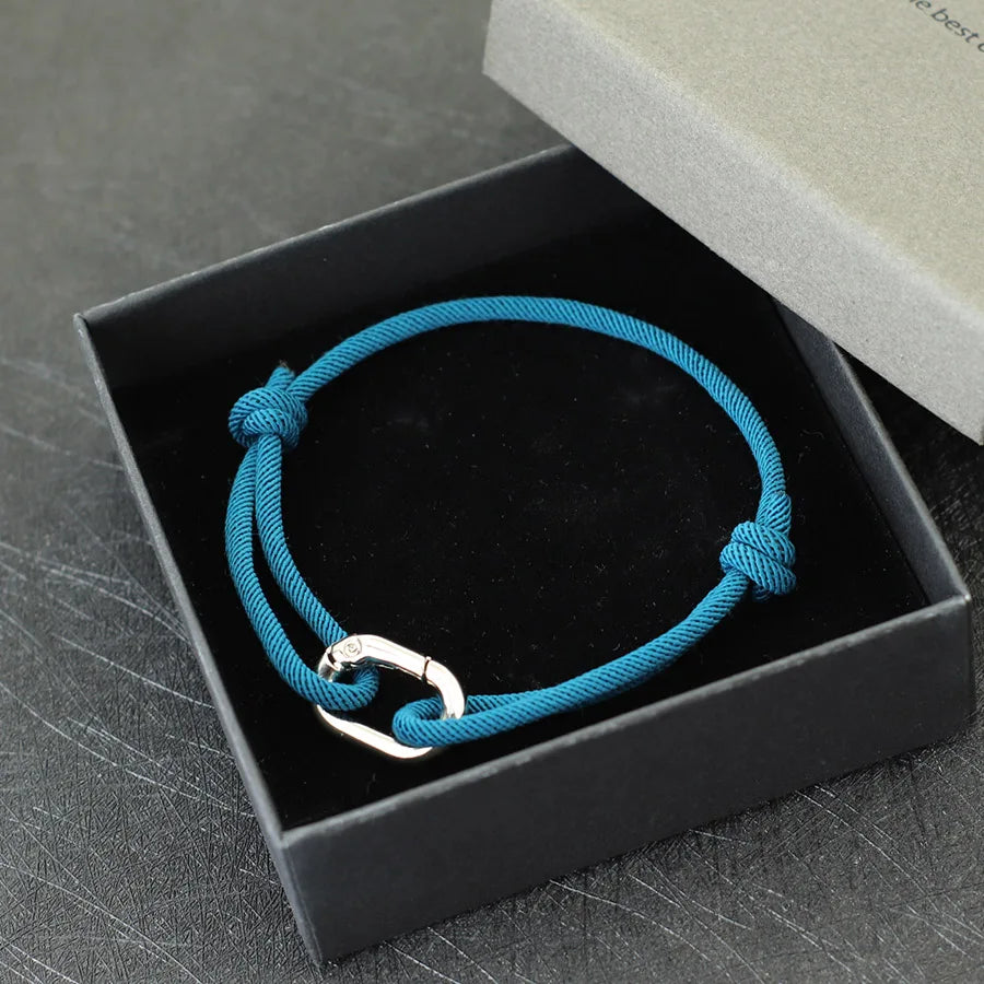 Minimalist Men Rope Bracelet Handmade Sliding Adjustable 3mm Thin String Braslet LGBT Braclet Leisure Accessories Camping Joias deideas