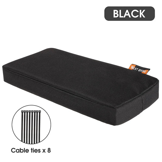 Bicycle rear seat cushion soft and comfortable, detachable and washable
