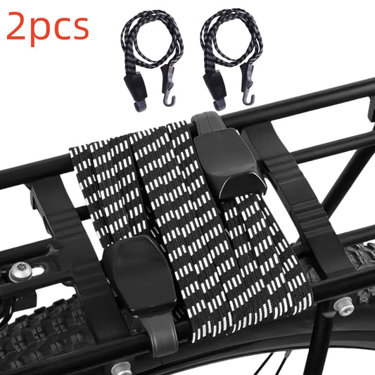 Elastic Bungee Strap with Hooks  Bike Cargo & Luggage Holder