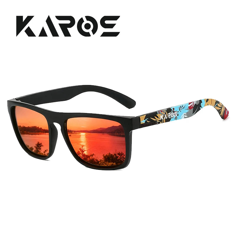 Gafas de sol polarizadas tácticas de camuflaje - UV400, envolventes, 63 mm, 11 diseños