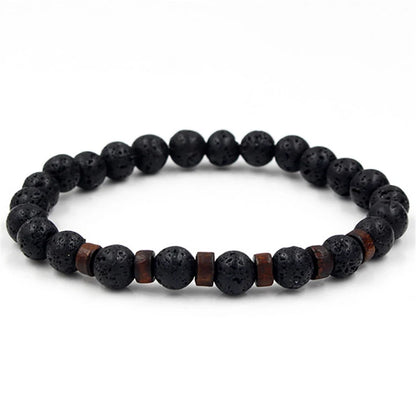 Zen Lava Bracelet  An accessory that combines the strength of volcanic rock with inner peace