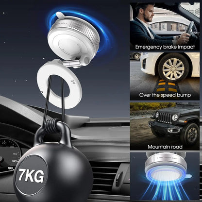 MagSafe Magnetic Phone Holder 360° Suction Mount for Car, Gym & Home
