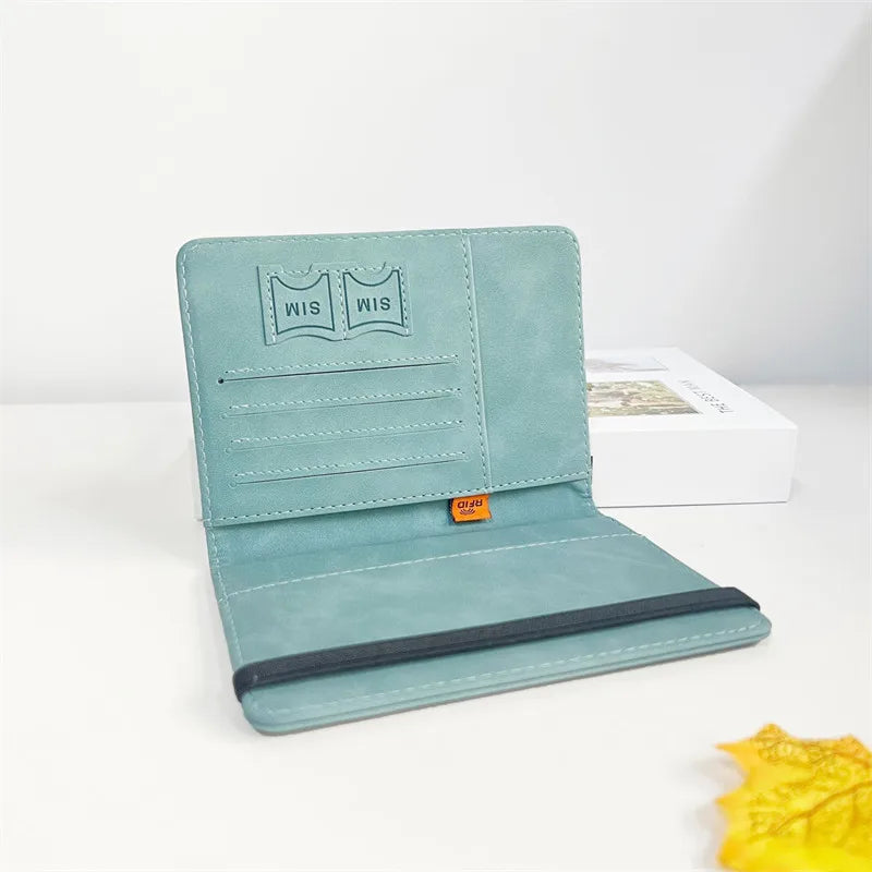 Passport & Travel Wallet VintageShield RFID Holder
