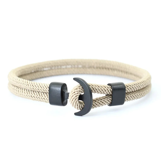 Spectrum - Double Layer Charm Bracelet, Adjustable, Unisex