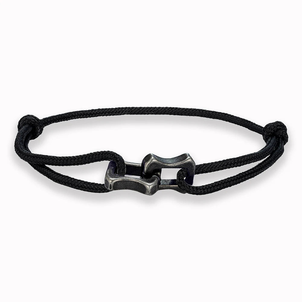 Stainless Steel Rope Bracelet - Keel Chain, Adjustable