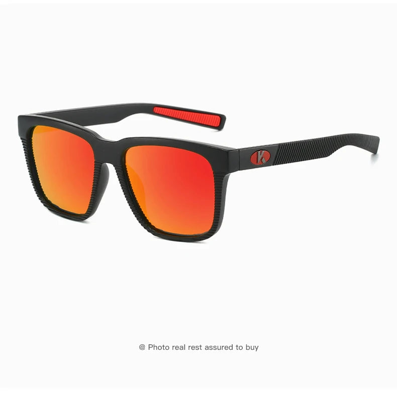Polarized Fishing Sunglasses UV400, TR-90, Mirror TAC Lens, 64mm