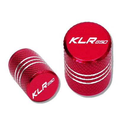 Tapones de válvula de neumático de aluminio CNC para Kawasaki KLR 650 – KLX300 KLX230 KLX140