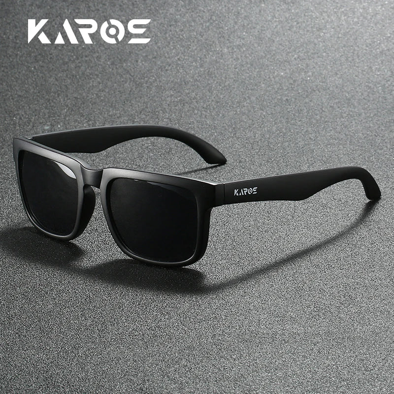 Gafas de sol cuadradas polarizadas - UV400, montura de PC, lente de espejo, 6 colores, unisex
