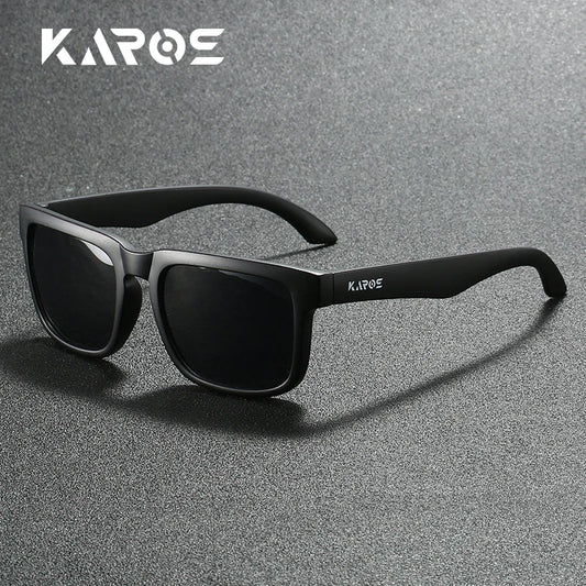 Square Polarized Sunglasses - UV400, PC Frame, Mirror Lens, 6 Colors, Unisex