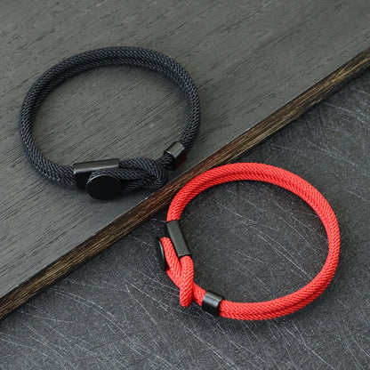 Lucky Red Thread nylon double-layer rope bracelet