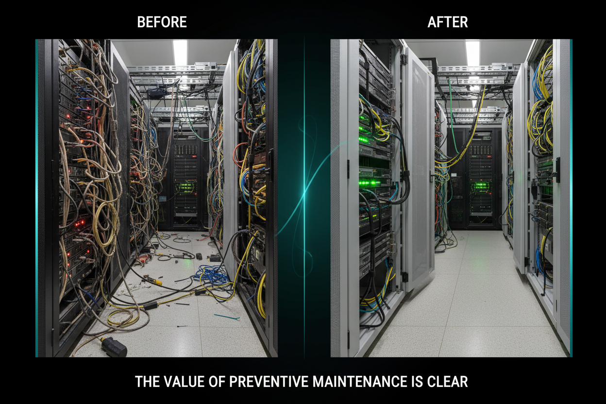 Before After Maintenance