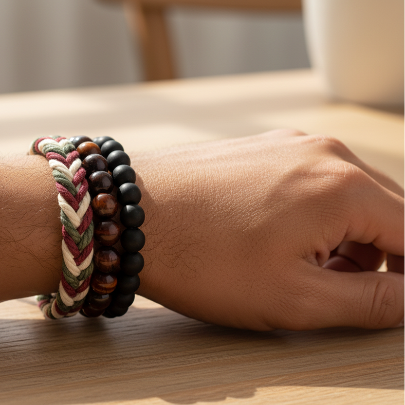 Bracelet Set - Wrist wood