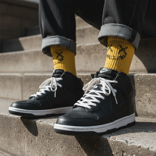 Embroidered Socks - Nike Dunk urbano