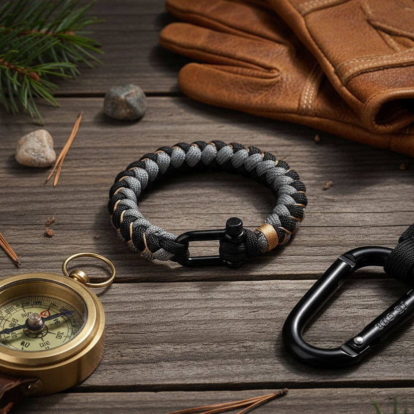 Heavy Haul Bracelet - EDC Flat Lay